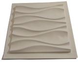 Forma Ondas Borracha E Plástico Placa Gesso - Lindíssimo - Xmoldes formas 3d