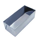 Forma para Assar Pão em Aço Inox de 26 Cm - Metal adm