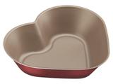 Forma para bolo 24cm 1,1l brasil vermelho aluminio com revestimento antiaderente tramontina