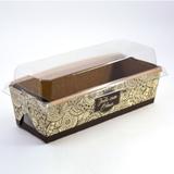 Forma para Bolo Inglês G - C/ Tampa - Mod FCA Pattern Marrom c/10 unc - Custom box