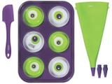 Forma para Cupcake Antiaderente Tramontina - Kit MonsterChef