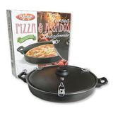 Forma Para Pizza Alumínio Teflon - Fulgor