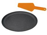 Forma para Pizza Redonda Antiaderente - Alumínio Fortaleza Black