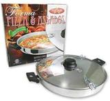 Forma para pizzas polida 28cm fulgor 1085 - Future