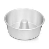 Forma para pudim com tubo de alumínio fosco 20cm - Nigro (Cód.0266)