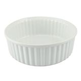 Forma Para Suflê 2.5 Litros 20Cm Branca Mondoceram Gourmet