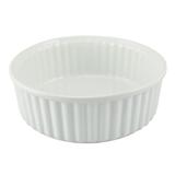 Forma Para Suflê 2.5 Litros 20cm Branca Mondoceram Gourmet