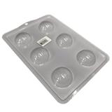 Forma PVC Bola Futebol Pequena c/6 Cavidades - Embalarti