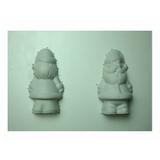 Forma PVC Natal Papai Noel Frente Verso c/2 Cavidades - Embalarti