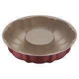 Forma Redonda Para Bolo Antiaderente 24 Cm Vermelha Tramontina