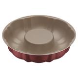 Forma Redonda Para Bolo Antiaderente 24 Cm Vermelha Tramontina