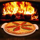 Forma Refratária para Pizza 35 cm Branca - Oxford - Oxford sc