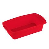 Forma Retangular em Silicone 16,5cm x 28cm Kenya Vermelha
