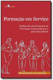 Formacao em servico: analise de uma proposta de fo - Paco editorial