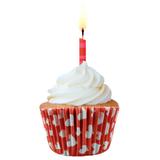 Forminha Cupcake Impermeável Coração 3 c/45 - Mago