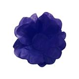 Forminha Flor de Seda Azul Escuro 40 unidades - Festabox