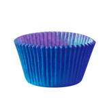 Forminha Impermeável para Cupcake Azul 45 unidades - Festabox