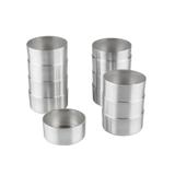 Forminha Pão De Mel Nº 1 Kit Com 12 Unidades Em Alumínio - Goldpan formas