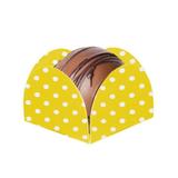 Forminha para Doces Caixeta Amarelo Poá c/ 50 unidades - Kid art