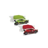 Forminha para Doces Carros Vermelho e Verde Hot Wheels 24 unidades Cromus