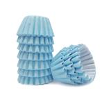Forminha para Doces Lisa Azul Claro No 6 c/100 - Flopel