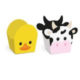 Forminha para Doces Tema fazendinha Vaquinha e Patinho - Cromus