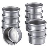 Forminha para Pão de Mel em Alumínio 4 cm com 12 Peças Doupan