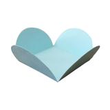Forminhas Para Doces 4 Pétalas Papel Kit Com 100 Unidades - Azul Bebê - Upontocom
