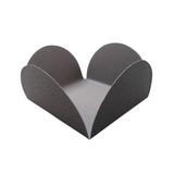 Forminhas Para Doces 4 Pétalas Papel Kit Com 100 Unidades - Cinza - Upontocom