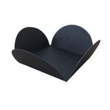 Forminhas Para Doces 4 Pétalas Papel Kit Com 100 Unidades - Preto - Upontocom