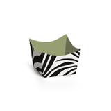 Forminhas para Doces Cachepot Zebra Safári 24 unidades Cromus