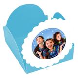 Forminhas para Doces Chiquititas Azul Claro - 10 unds - Mz decoraçoes e festas