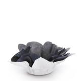 Forminhas para Doces com Folhas Preto e Branco 24 unidades Cromus - Festa express