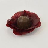 Forminhas para Doces Flor de Crepom Marrom c/ 40 unidades - Da festa