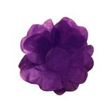 Forminhas para Doces Flor de Crepom Roxa c/ 40 unidades - Da festa