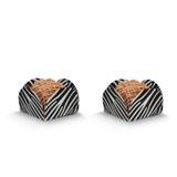 Forminhas para Doces Quadradas Zebra 50 unidades NC Toys