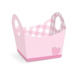 Forminhas para Doces Rosa Chá de Revelação 24 unidades Cromus