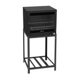 Forno a gas industrial fi 77l com base - venax