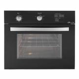 Forno de Embutir a Gás Built Glass 50 Litros Preto