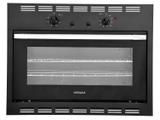 Forno de Embutir a Gás GLP Venax Totale Nero GII - 18323 90L Grill Timer