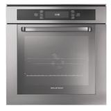 Forno de embutir elétrico Brastemp 67 litros cor inox com Função Ar Forçado e Painel Touch - BO260AR