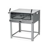 Forno de pizza industrial grande gás pedra refratária - Cristalaço