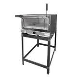 Forno De Pizza Industrial MR Fogões 60x80cm Inox