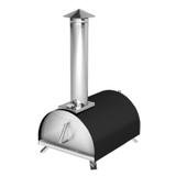 Forno de Pizza Lenha Pellet Metávila Preto
