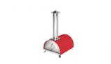 Forno de Pizza Lenha/pellet Vermelho - Metavila