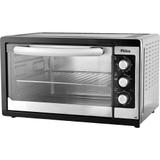 Forno Elétrico 46L Philco com Timer Prata e Preto 127V