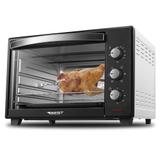 Forno Elétrico 48 Litros C/ Espeto Giratório 220v Preto/Branco Best