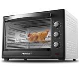 Forno Elétrico 60 Litros C/ Espeto Giratório 110v Preto/branco Best