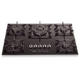 Forno Elétrico e Cooktop 5 bocas Gourmet Tripla Chamas 220V Sapore Branco Mueller