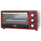 Forno Elétrico Gran Taste Aço Inox 15l Vermelho Tssttv15ltr Oster